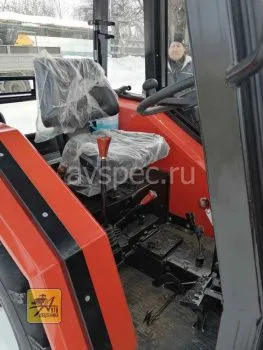 Минитрактор Уралец 254 с кабиной КПП с реверсом