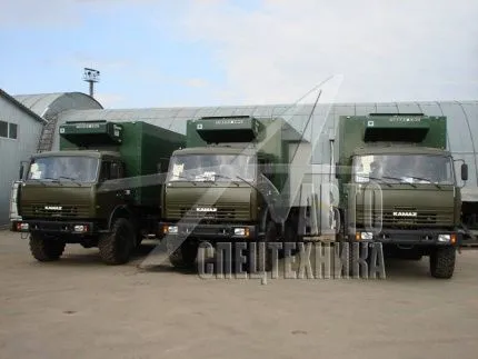 Изотермический фургон КамАЗ 43118
