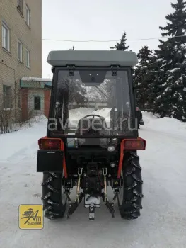 Минитрактор Уралец 254 с кабиной КПП с боку