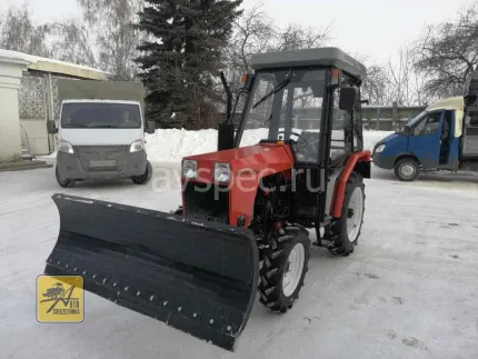 Минитрактор Уралец 254 с кабиной КПП с боку