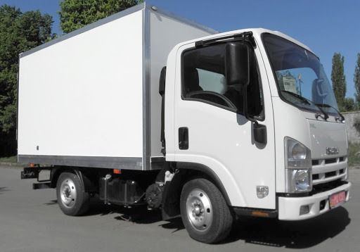 ISUZU NLR85A (ELF 3.5 S) с фургоном сэндвич